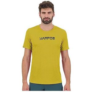 Karpos 2500531-044 LOMA Jersey T-shirt heren Lemon Curry/North Atlantic maat 3XL, Citroen Curry/North Atlantic, 3XL