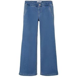 NKFSALLI Wide Jeans 8293 -to NOOS, blauw (light blue denim), 128 cm