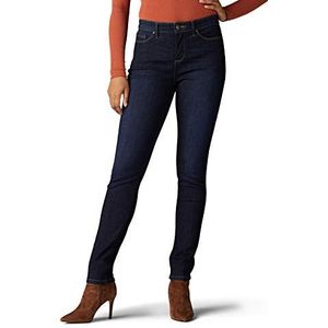 Lee Women's Sculpting Slim Fit Skinny Leg Jean, Slumber, 12 Short