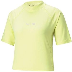 PUMA Train First Mile Mock Neck T-shirt voor dames
