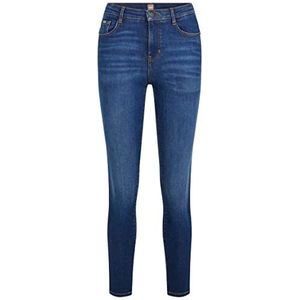BOSS Dames Jeans broek Superskinny Crop 4.0, Marineblauw, 30