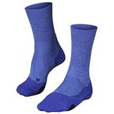 FALKE Dames WandelSokken TK2 Explore Wool W SO Wol Functioneel Material Anti-Blaar dik 1 Paar, Blauw (Blue Note 6545), 41-42