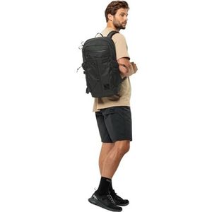 Jack Wolfskin Wandermood Pack 20 Wandelrugzak, graniet zwart, eenheidsmaat unisex volwassenen, zwart graniet, Eén maat