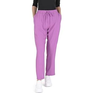 19V69 ITALIA Mauri Lila Tess. Flash broek, Lila, L