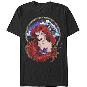 Disney The Little Mermaid - Part of Your World Unisex Crew neck T-Shirt Black 2XL