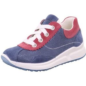 Superfit Merida sneakers voor meisjes, Blauw Roze 8000, 37 EU