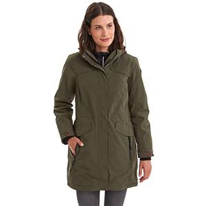 Killtec Grindavik Wmn Ct B functionele parka voor dames met afritsbare capuchon