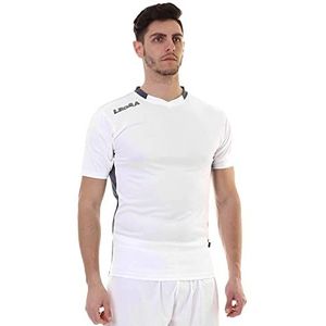 lea srl München T-shirt unisex volwassenen, Wit/Grijs, XL