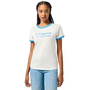 Wrangler ringer thee, vintage wit, S