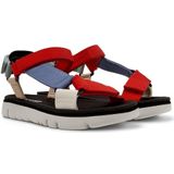 Sandalen - Color-Blocking - Textiel - Flexibele Zool - Platte Hak