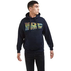 Onbekend Heren Logo Hood Lange Mouw Hooded Sweatshirt