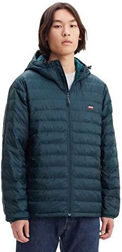 Levi's - Presidio Packable Hooded Jacket - Groen - Jasje