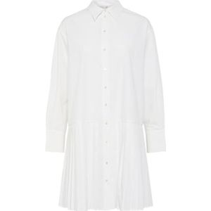 YAS - Yaselli Ls Shirt Dress - Korte Jurk - Star White - Dames