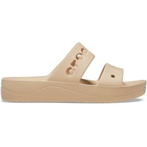 Crocs Baya Platform Sandaal voor dames, Chai, 34/35 EU