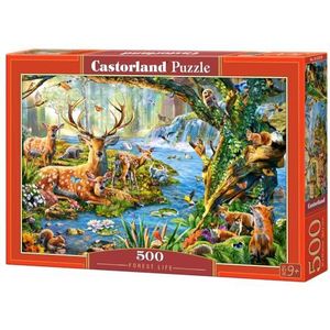 Castorland Legpuzzel Forest Life 500 Stukjes