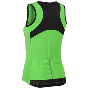 Nalini 02281701116E000.10 Agua Zip Lady Tank Damestanktop Groen Ecoland M, Ecoland Groen, M