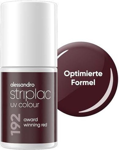 Alessandro - Striplac UV Nagellack - Award Winning Red - 6,5 ml