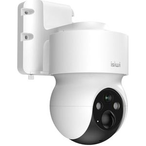 Isiwi - Redi+ - Gemotoriseerde Camera - 4G - Draadloze Bewaking - 3 MP - IP65 - PIR-detectie