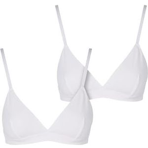 Urban Classics - Tb7655a - Damesbeha - Wit - 2-pack