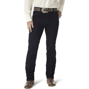 Wrangler Mens Cowboy Cut Silver Edition Slim Fit Boot Cut Jeans, Dark Denim, 31W x 32L US