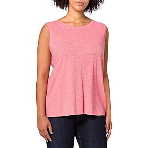 ESPRIT Curvy tanktop met linnen, 645/koraal, 44