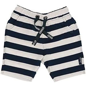 Sterntaler Korte broek voor babyjongens met blokstrepen, marineblauw, 56 cm
