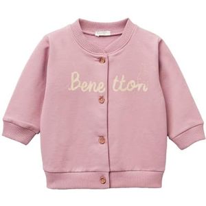 United Colors of Benetton Giacca M/L 3k1ca501s Gebreide jas, paars, 68 cm voor baby's