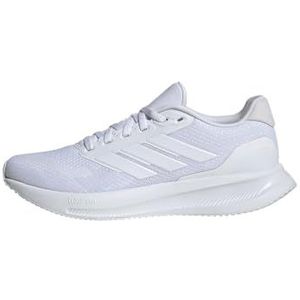 adidas Dames Runfalcon 5 W Hardloopschoenen Non-Football Low, Ftwr Wit Ftwr Wit Ftwr, 43 1/3 EU