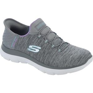 Skechers Summits Dazzling Haze sneakers voor dames, Grijs Mint, 36.5 EU