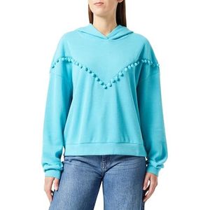 nascita Dames sweatshirt met capuchon 19020025-NA03, aqua, L, aqua, L