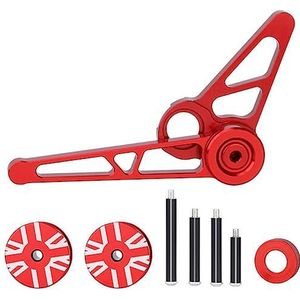 London Craftwork Lichtgewicht aluminium kettingspanner voor Brompton 1-6 Speed Union Jack RED