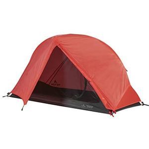 TETON Sports Mountain Ultra Tent; 1 Persoon Backpacken Dome Tent voor Camping; Rood