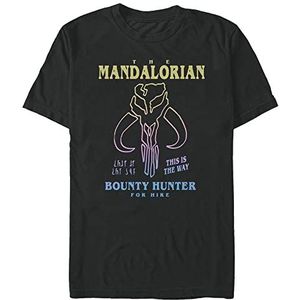 Star Wars: Mandalorian - Symbol Drawn Unisex Crew neck T-Shirt Black L
