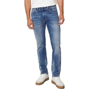 Marc OPolo Jeansbroek voor heren, met stretchaandeel, regular fit, blauw, 29W / 34L