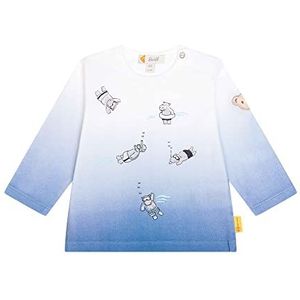 Steiff T-shirt met lange mouwen, Bright Cobalt, regular voor baby's, Kobalt (helder), Regular