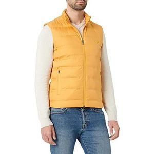 Hackett London Heren LW Gilet Jacket, Honey Gold, L