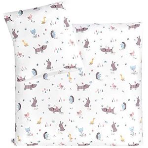 Zöllner - Kinderovertrekset Crazy Animals - Dekbedovertrekken - 2-delig