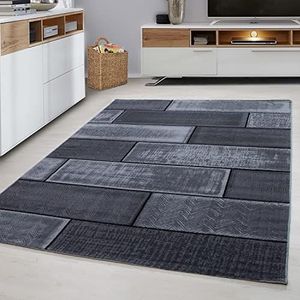 Leisteen-look steenlook laagpolig tapijt plat tapijt designtapijt