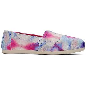 TOMS Alpargata Cloudbound instappers voor dames, Hemelsblauw Multi Botanische Zonneafdruk, 39 EU