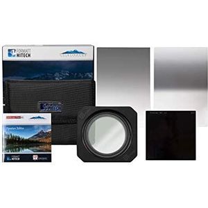 Formatt Hitech Colby Brown Signature Edition landschapsfotografie kit - landschaps-, reis- of outdoorfotografie kit - 3 filters fotografie kit met adapterringen, filterzakken en fotoschrift