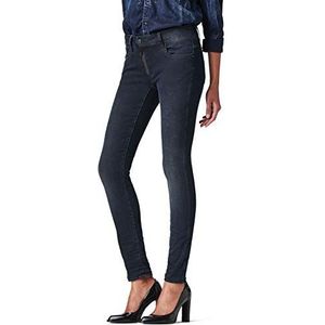 G-Star Lynn Zip Mid Skinny WMN Jeans voor dames - zwart - W25/L34