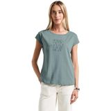 Street One - Dames Shirt - Blauw - T-shirt
