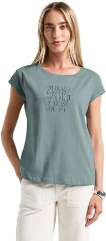 Street One - Dames Shirt - Blauw - T-shirt