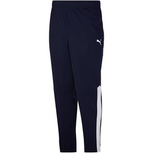 PUMA Contrasterende broek voor heren, Peacoat/Wit, L
