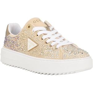 GUESS Denesa Sneaker voor dames, Goud 710, 38 EU