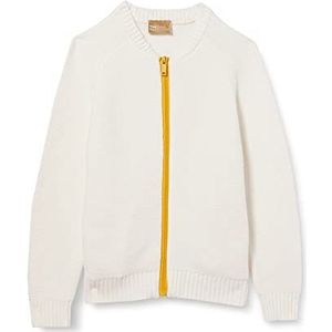 Tuc Tuc Tricot Raw Cotton Jacket voor kinderen, Celeste Y Blanco, 3 Jaar