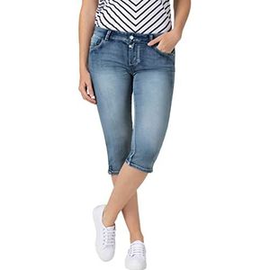 Timezone Dames Tight AleenaTZ 3/4, Aqua Blue Wash, 27W Regular