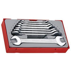 Teng TT6208metrische steeksleutelset (8 stuks)