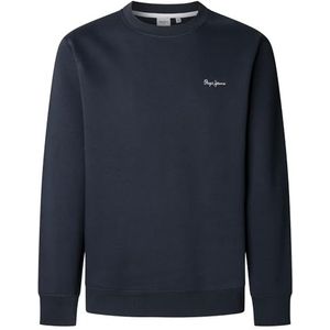 Pepe Jeans - Macbeth - Sweat-shirt - Blauw - Met Klein Logo