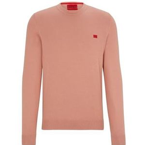 HUGO Gebreide sweater voor heren, Light/Pastel Red634, M